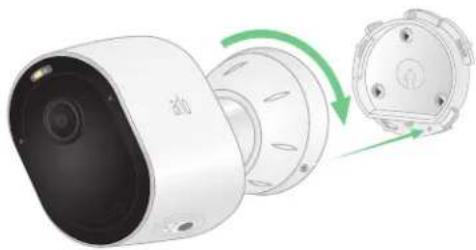 ARLO Pro 4 - Installer un support de sécurité totale (vendu séparément) - 3