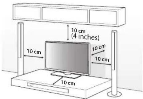 LG 32LT340HBUA - Mounting on a Table - 1
