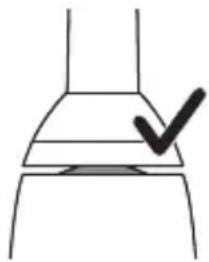 PHILIPS Sonicare 1100 Series HX3641 - Den Bürstenkopf befestigen - 2