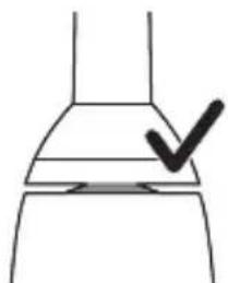 PHILIPS Sonicare 1100 Series HX3641 - Satta fast borsthuvudet - 2