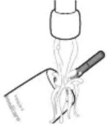 PHILIPS Sonicare 1100 Series HX3641 - Tandborsthandtag - 1