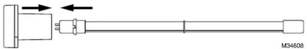 HONEYWELL UV Air Purifier UV2400U1000 - Changing UV Lamp - 4