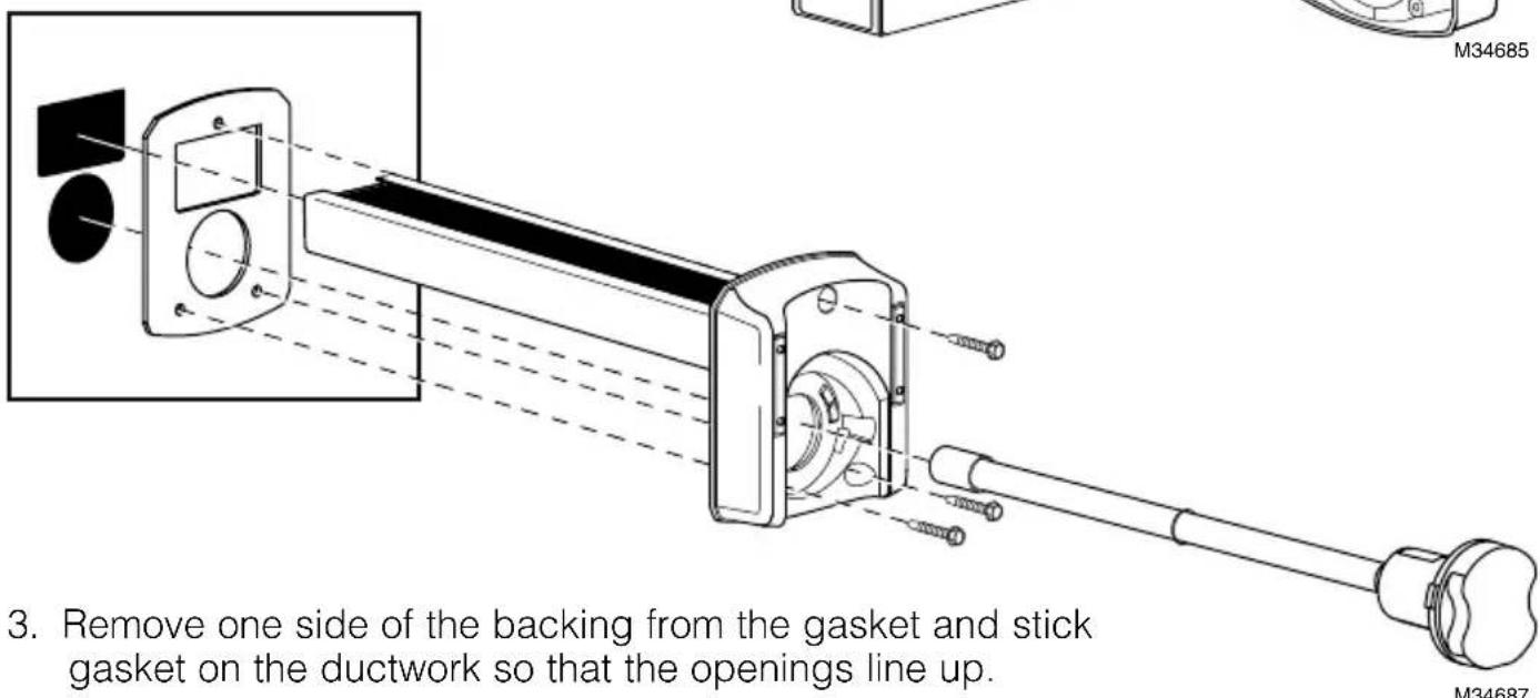HONEYWELL UV Air Purifier UV2400U1000 - External Mounting for Metal Duct Applications - 4