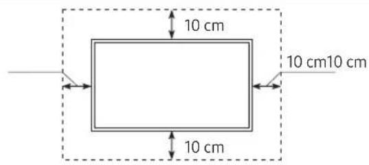 SAMSUNG QE65Q90RATXXU - Ventilation adaptée de votre téléviseur - 2