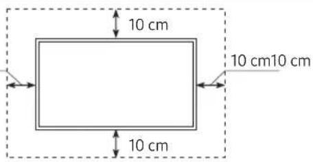 SAMSUNG QE65Q90RATXXU - Providing proper ventilation for your TV - 2