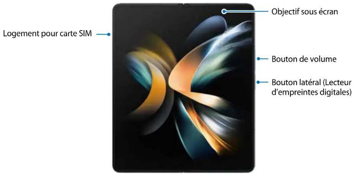 SAMSUNG Galaxy Z Fold 3 5G - Présentation de l'appareil et de ses fonctions - 1