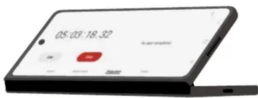 SAMSUNG Galaxy Z Fold 3 5G - Mode Flex (Utiliser l'appareil plié) - 3