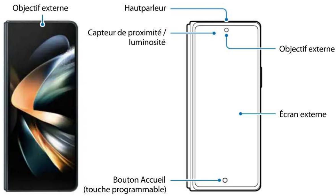 SAMSUNG Galaxy Z Fold 3 5G - Présentation de l'appareil et de ses fonctions - 3
