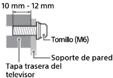 SONY KD32W804 - Información para la instalación del Soporte de pared - 1