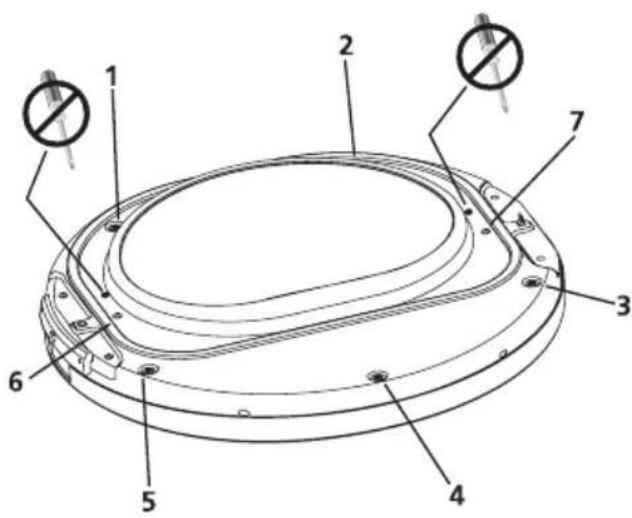 FRIGIDAIRE FFSE5115P - Dépose de la porte - 3