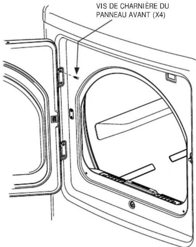 FRIGIDAIRE FFRG4120S - Inversion de la porte - 2