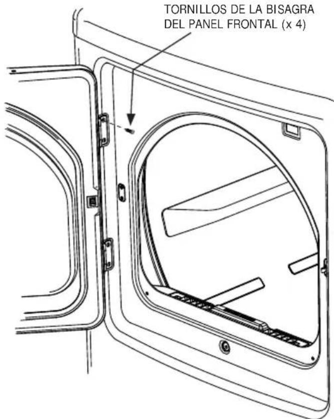 FRIGIDAIRE FFRG4120S - INVERSION DE LA PUERTA - 2