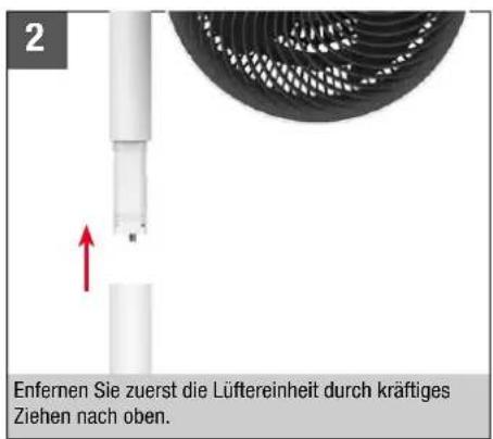 BONECO F220 - DEMONTAGE UND AUFBEWAHRUNG - 4