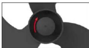 BONECO F220 - RENG∅RING AF VENTILATORHJULENE - 2