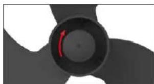 BONECO F220 - CLEANING THE FAN BLADES - 3