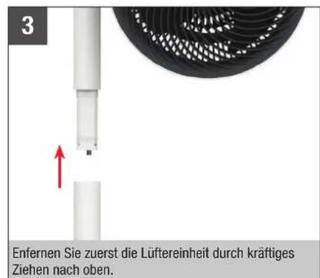 BONECO F230 - DEMONTAGE UND AUFBEWAHRUNG - 1