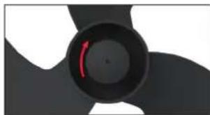 BONECO F230 - RENG∅RING AF VENTILATORHJULENE - 2