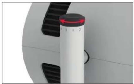 BONECO F230 - HOOGTE AANPASSEN - 2