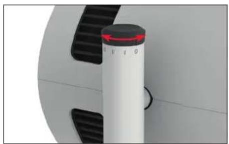 BONECO F230 - HEIGHT ADJUSTMENT - 2