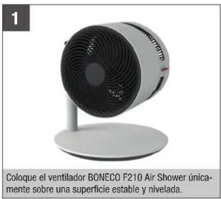 BONECO F210 - PUESTA EN MARCHA - 1