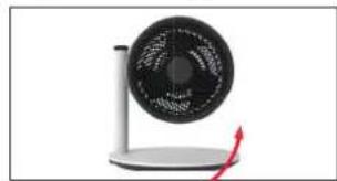 BONECO F210 - CISGENJE LOPATIC VENTILATORJA - 2