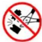 ProfiCare PCMPS 3016 - Handling of Batteries - 3