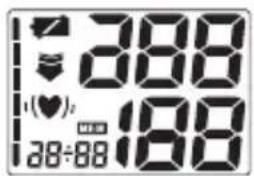 ProfiCare PCBMG 3019 - A vérnyomás értékének leolvasása - 1