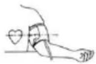 ProfiCare PCBMG 3019 - Body Posture during Measurement Sitting Comfortably Measurement - 1