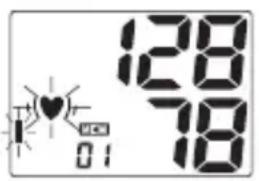 ProfiCare PCBMG 3019 - Displaying Stored Results - 7