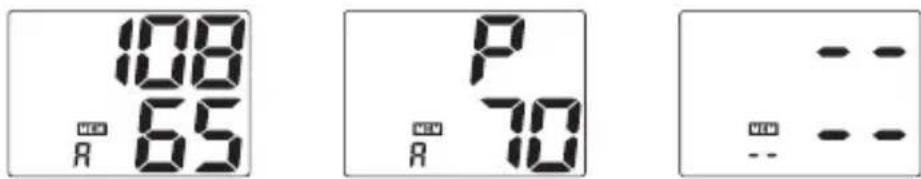 ProfiCare PCBMG 3019 - Tárolt eredmények megjelenítése - 4