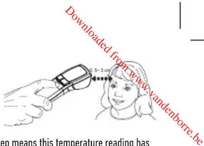 SALTER SA TE250 - MEASURING HUMAN TEMPERATURE - 3