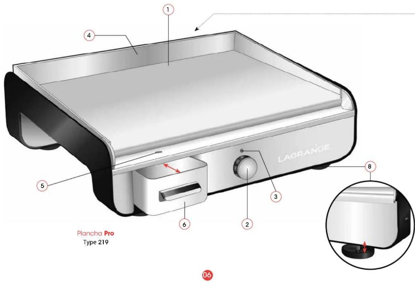 LAGRANGE Plancha Pro - 1