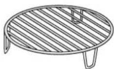 BAUKNECHT EMDK7 CT638 PT - GRILLE MÉTALLIQUE - 1