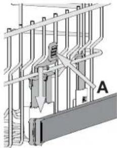 BAUKNECHT BCIO 3T341 PLET - ADJUSTING THE HEIGHT OF THE UPPER RACK - 1