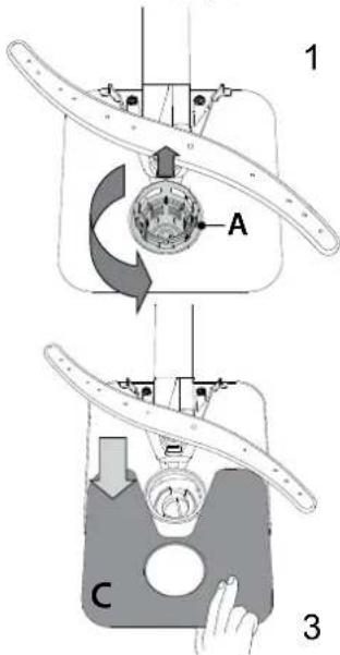 BAUKNECHT BCIO 3T341 PLET - N'utilisez pas le lave-vaisse sans les filtres ou si un filtre est mal ajusté. - 1