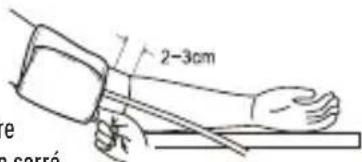 2-3cm e a serré