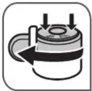 TEFAL Clipso Minut' Perfect P4624931 - Para colocar la válvula de funcionamiento: - 2