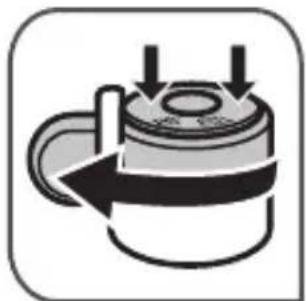 TEFAL Clipso Minut' Perfect P4624931 - Kako namestimo obratovalni ventil: - 2