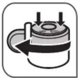 TEFAL Clipso Minut' Perfect P4624931 - За да поставите работния клапан: - 2