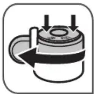 TEFAL Clipso Minut' Perfect P4624931 - Per montare la valvola di funzionamento: - 2