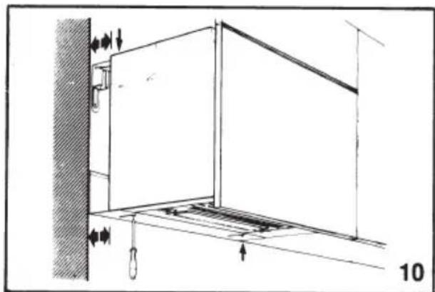 ZANUSSI ZH6011W - Fijación al muro (Fig. 9-10). - 4