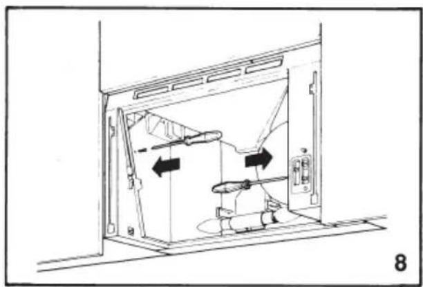 ZANUSSI ZH6011W - Fissaggio a muro - 2