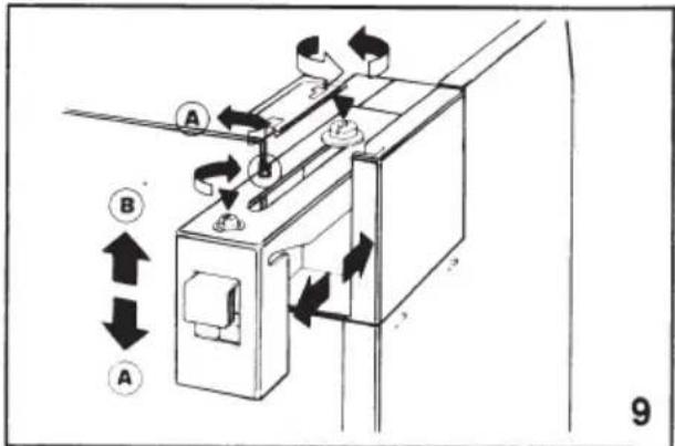 ZANUSSI ZH6011W - Fijación al muro (Fig. 9-10). - 3