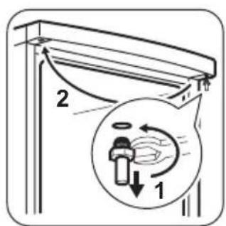 Diagram illustrating a mechanical or fluid system with labeled components and directional arrows, including a magnified inset showing fluid flow.