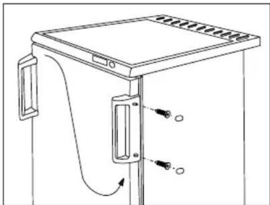 ZANUSSI ZFT 611 W - Wechsel des Türanschlags - 3
