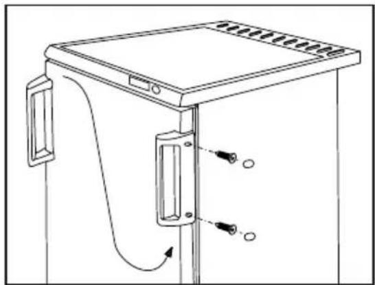 ZANUSSI ZFT 611 W - Change of door opening direction - 3