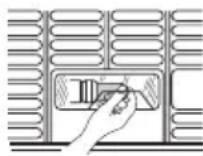 ZANUSSI ZFC 50 JC - Changing the light bulb - 1