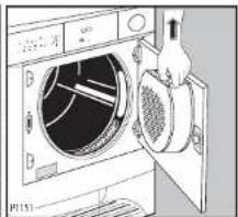 ZANUSSI TCE 7270 - Reinigung der Flusensiebe - 2