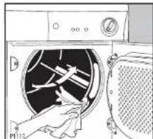 ZANUSSI TCE 7270 - Reinigung der Flusensiebe - 1