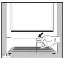 ZANUSSI TCE 7270 - Pulizia del condensatore d'aria - 1